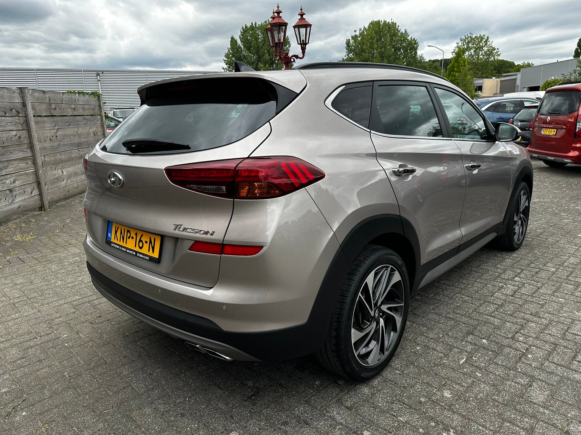 Hyundai TUCSON 1.6 T-GDI Premium | Leder | Panorama | ACC |, Auto's, Dealer onderhouden, Gebruikt, 4 cilinders, Leder