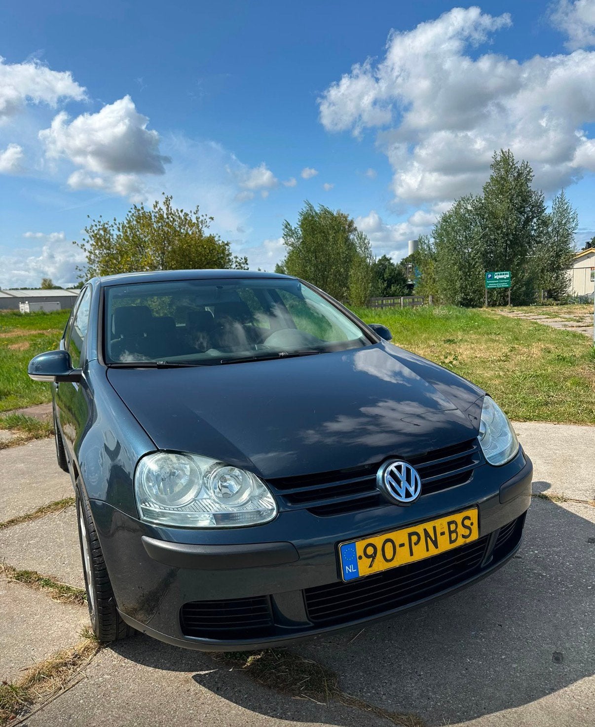 Volkswagen Golf 1.6 16V FSI 85KW 5D 2004 Blauw, Voorwielaandrijving, 4 cilinders, Blauw, 620 kg