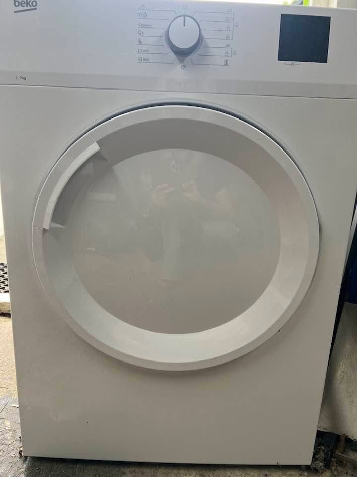 Beko wasdroger, Ophalen, 6 tot 8 kg, Luchtafvoer, Zo goed als nieuw