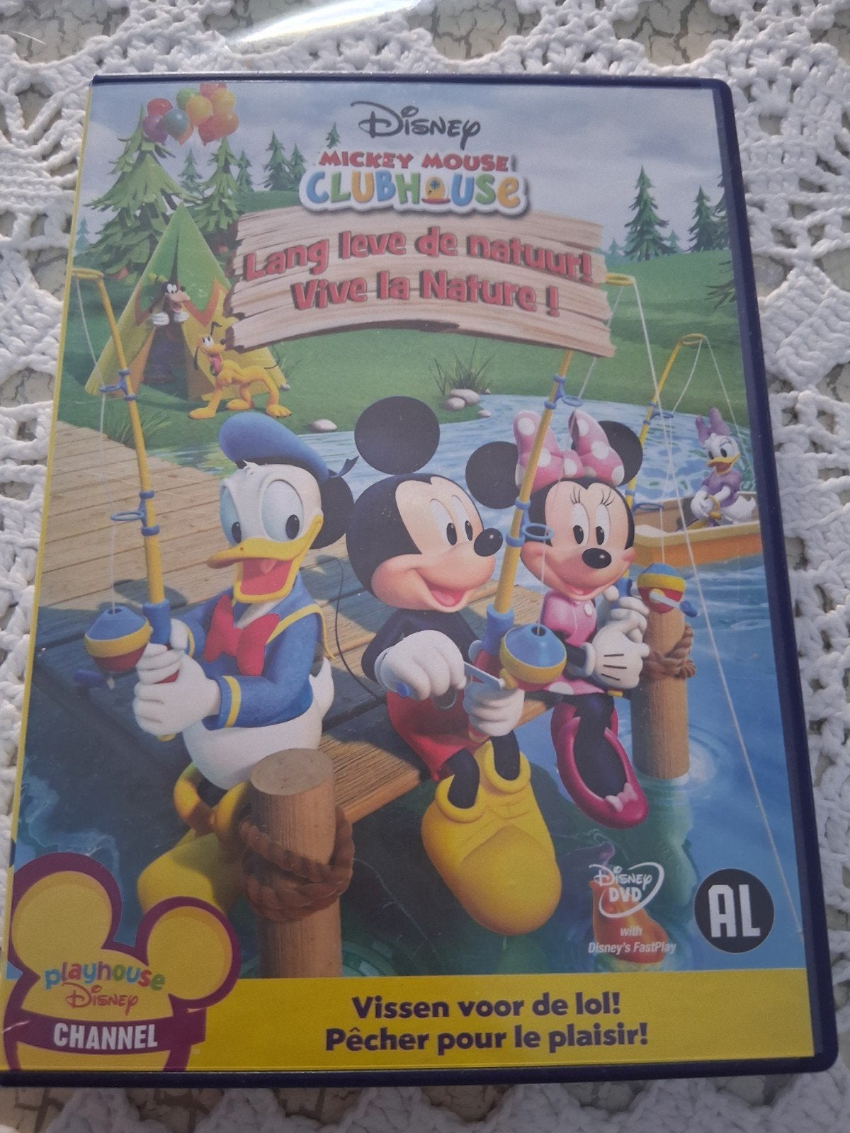Mickey Mouse Clubhouse: Lang leve de natuur! (DVD), Alle leeftijden, Ophalen of Verzenden, Gebruikt, Educatief