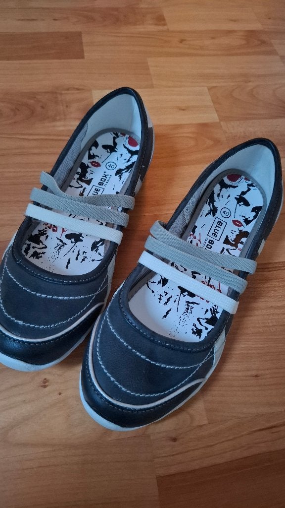 Nieuw dames schoenen, Blauw, Instappers, Nieuw, Ophalen of Verzenden