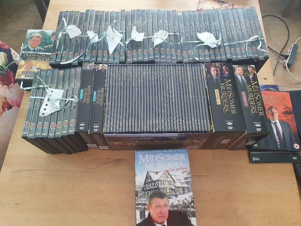 Midsummer Murders seizoen 1 t/m 19, Bonusmateriaal, Ophalen of Verzenden, Zo goed als nieuw, Vanaf 12 jaar