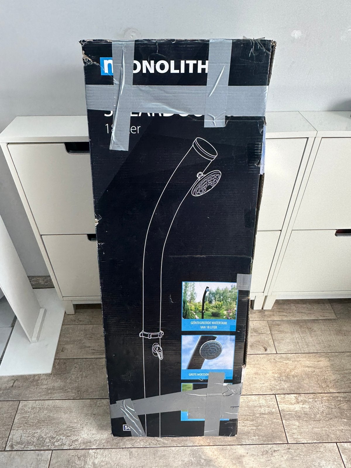 Nieuw Monolith solardouche 18L, Ophalen of Verzenden, Zo goed als nieuw
