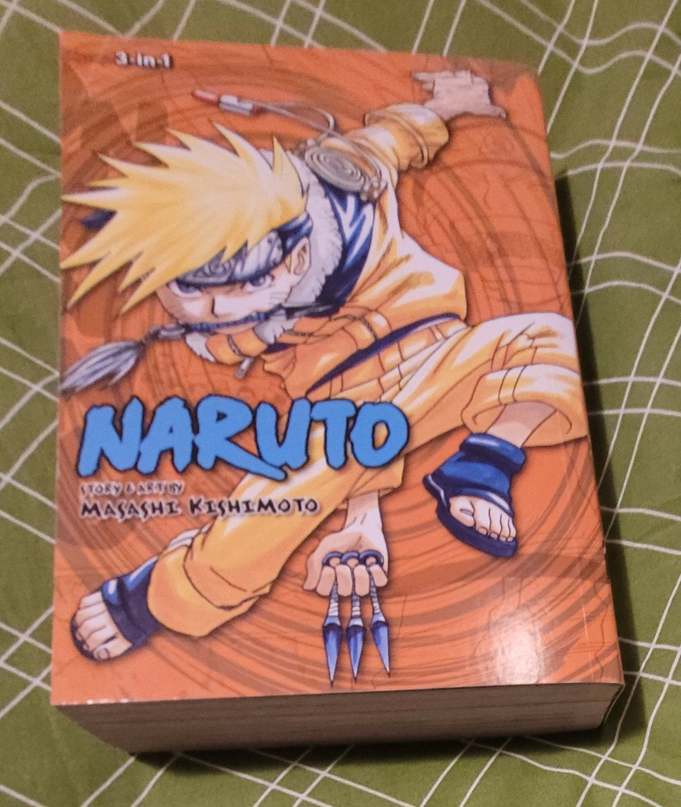 Naruto (3-in-1 Edition) vol. 2, Ophalen of Verzenden, Japan (Manga), Masashi Kishimoto, Gelezen