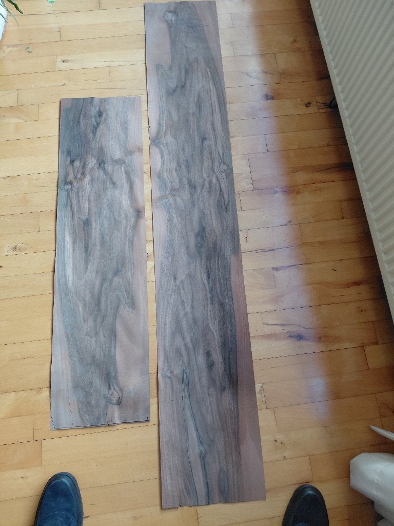 Fineer noten, Minder dan 25 mm, Nieuw, Ophalen of Verzenden, Minder dan 200 cm