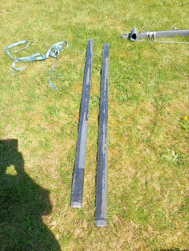 Hobie 16 onderdelen: Beams, gieken, verstaging en trapeze, Watersport en Boten, Ophalen, Gebruikt, Overige typen, 15 tot 30 m²