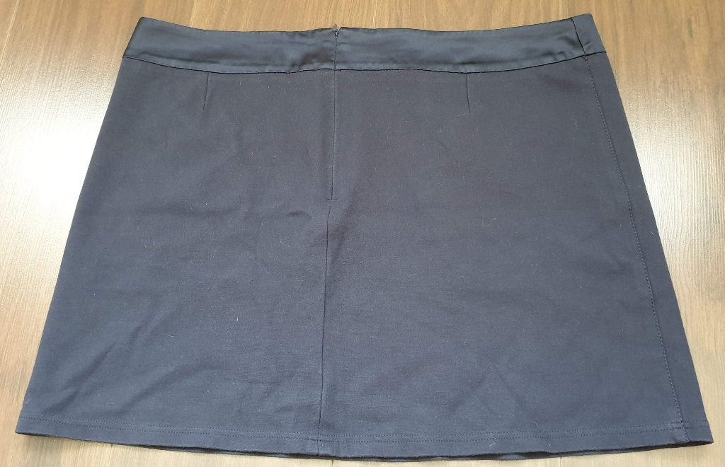 Summum Woman mooie blauwe mini rok L 42 44, Kleding | Dames, Rokken, Summum Woman, Maat 42/44 (L), Zo goed als nieuw, Boven de knie
