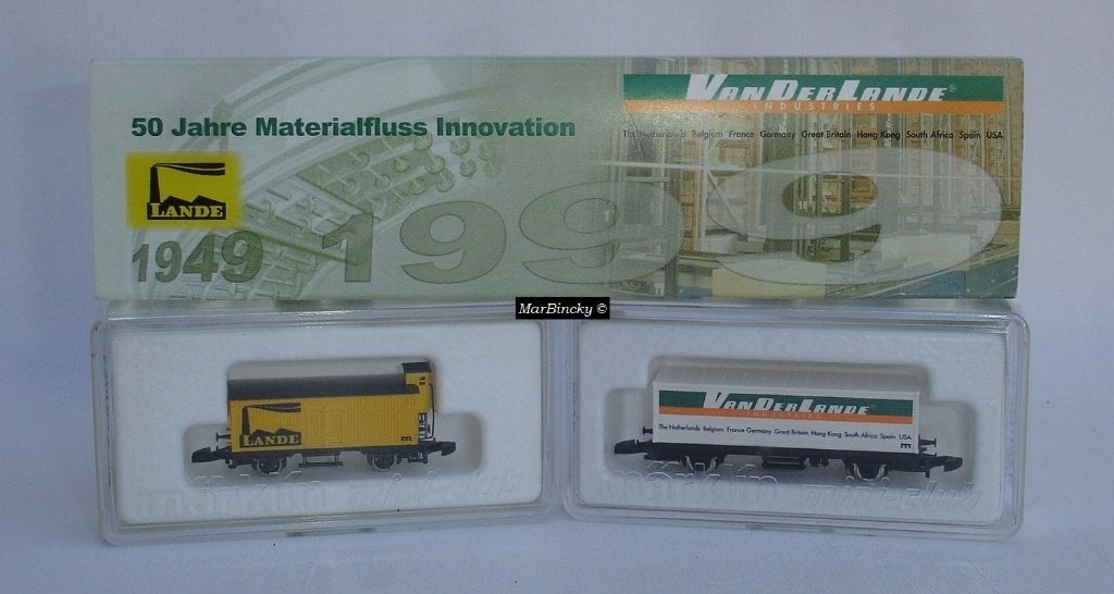Märklin Z Set VanDerLande Industries 50 Jahre 1949 - 1999 !, Gelijkstroom, Ophalen of Verzenden, Märklin, Nieuw