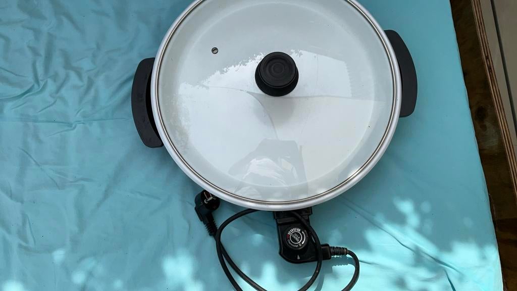 RODH Multifun Bakpan - Elektrische Pan met Deksel, Huis en Inrichting, Keuken | Potten en Pannen, Ophalen of Verzenden, Zo goed als nieuw