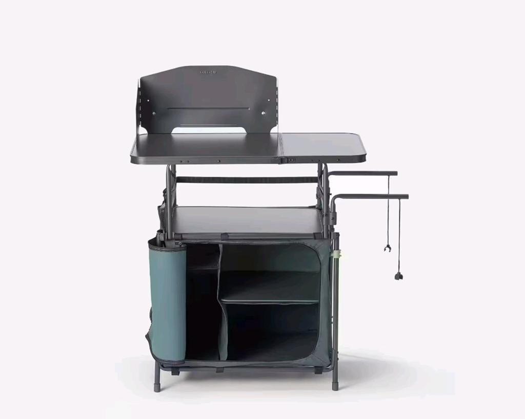 Kitchen Cabinet L Decathlon - camping keukenmeubel, Caravans en Kamperen, Kampeeraccessoires, Zo goed als nieuw, Ophalen