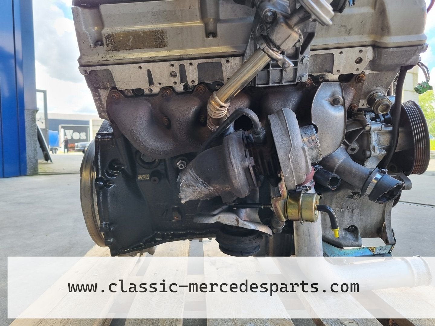 Motor om605 turbo compleet met handgeschakelde versnellingsb, Gebruikt, -, Ophalen of Verzenden, -