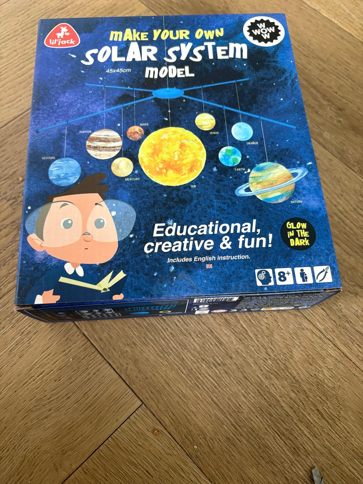 Maak je eigen zonnestelsel model - Glow in the Dark, Ophalen, Overige thema's, Nieuw, Meerkleurig
