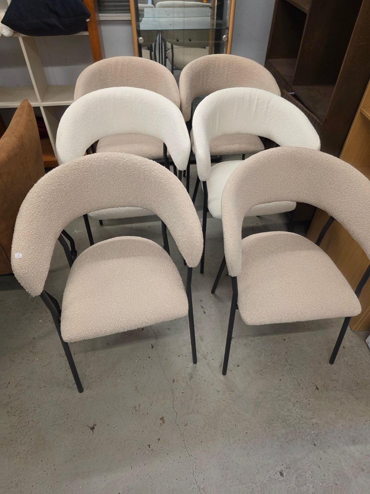 Eetkamerstoelen nieuw! Zithoogte 47cm, Ophalen, ., ., Eén
