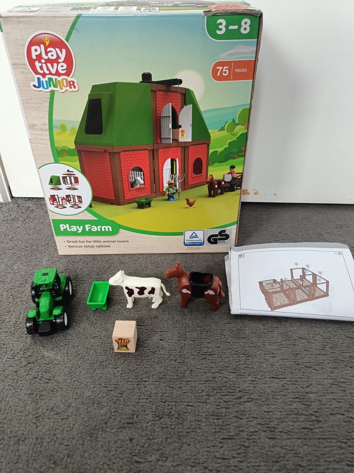 Playtive Junior Kinderboerderij om zelf te bouwen, Ophalen of Verzenden, Gebruikt, Bouwen