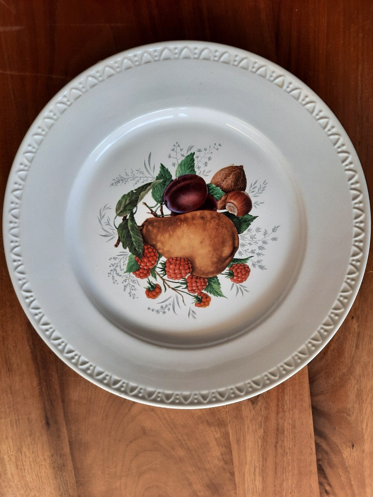 Schaal bord fruitschaal doorsnede 24 cm, Ophalen of Verzenden