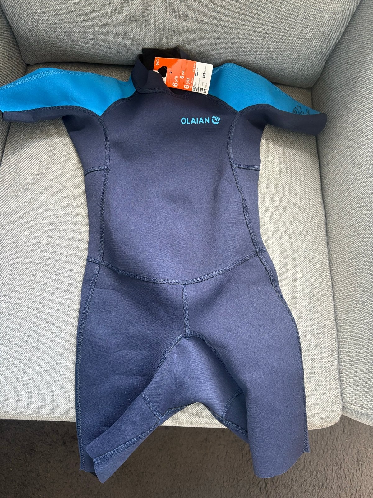 Nieuw OLAIAN wetsuit voor kinderen - maat 6 jaar, Watersport en Boten, Watersportkleding, Nieuw, Wetsuit, Kind, Ophalen of Verzenden