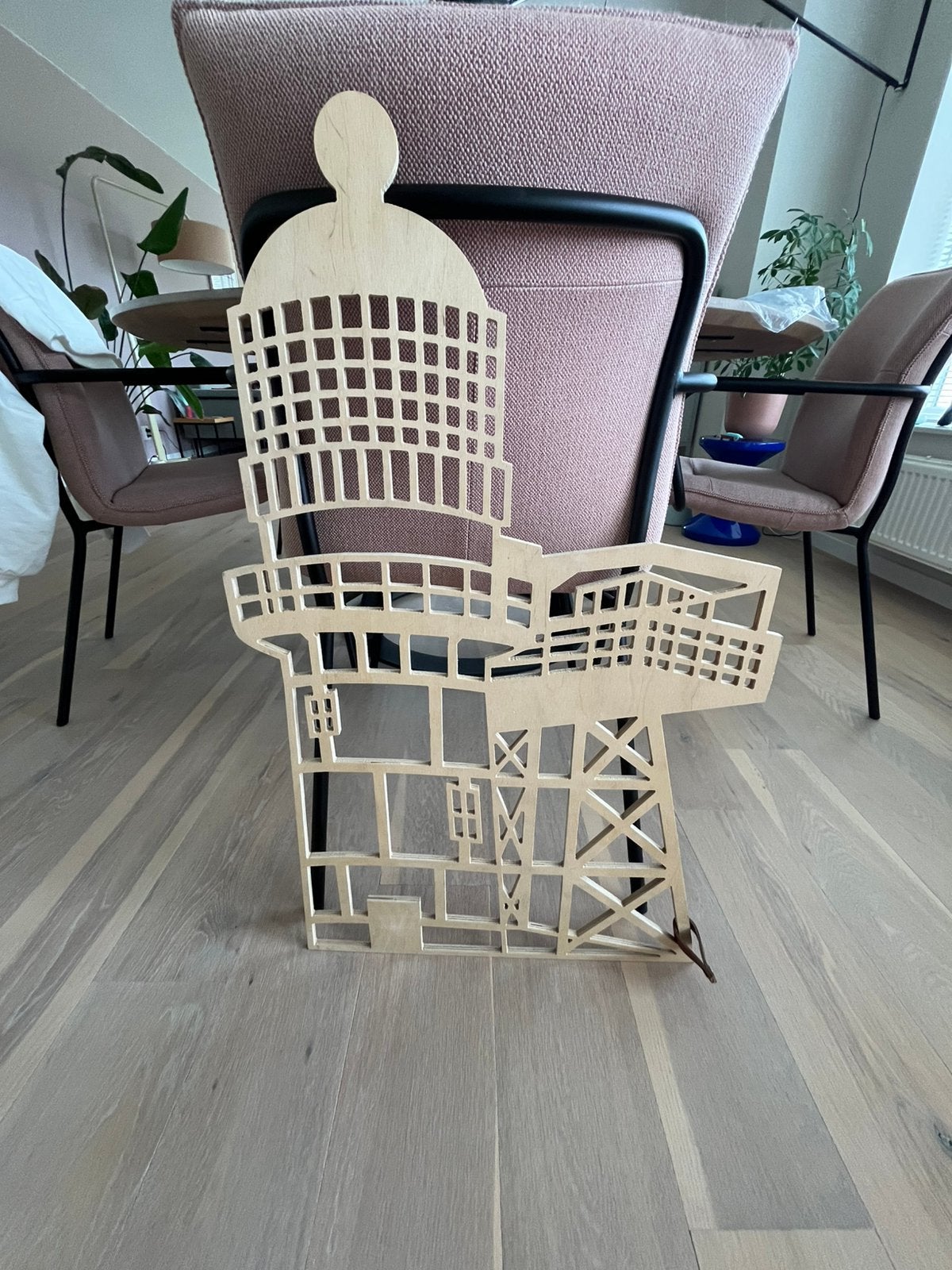 Fabryk (Fbrk) Design geometrische houten vuurtoren Vlieland, Ophalen, Gebruikt, Hout