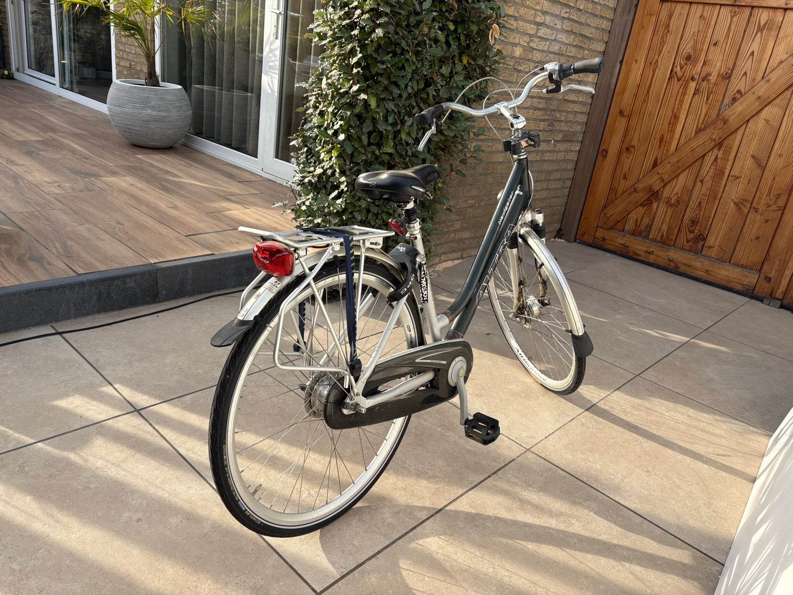 Damesfiets met lage instap en versnellingen, Velgrem, Ophalen, Overige merken, 53 tot 56 cm