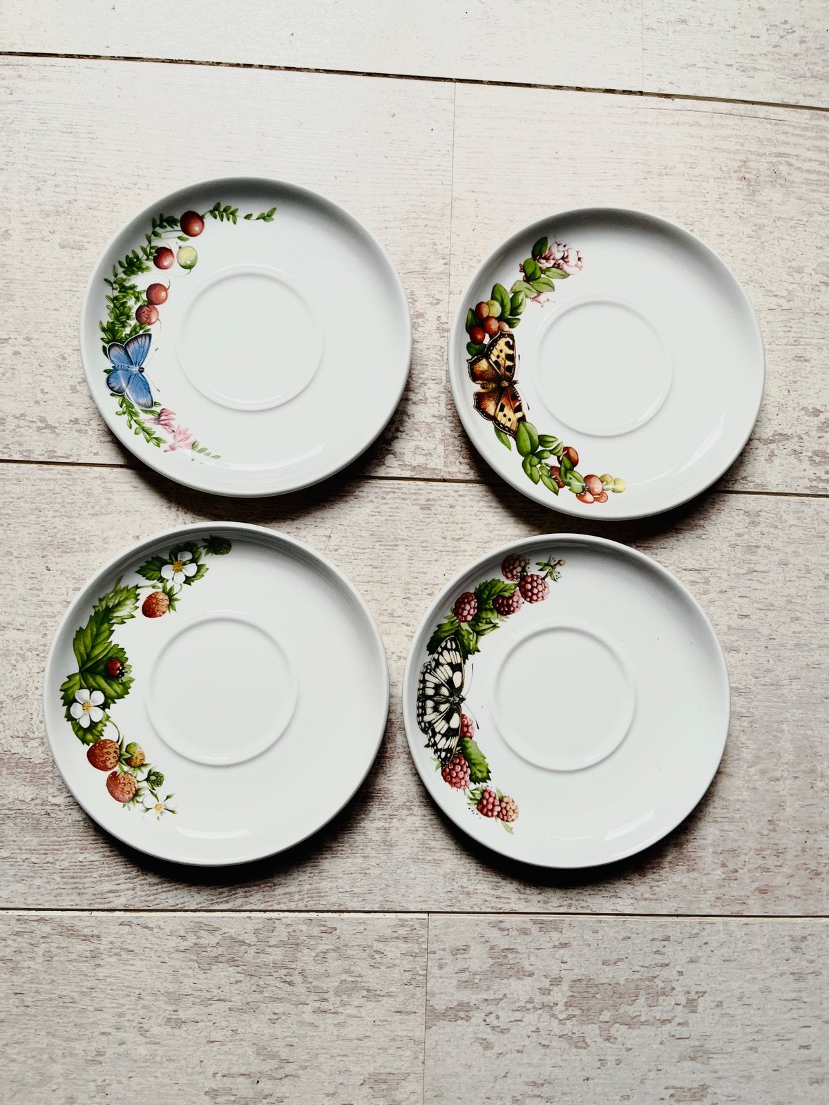 Marjolein Bastin Libelle Wedgewood 4X  Losse Theekop Schotel, Keramiek, Landelijk/Boerenbont, Ophalen of Verzenden, Zo goed als nieuw