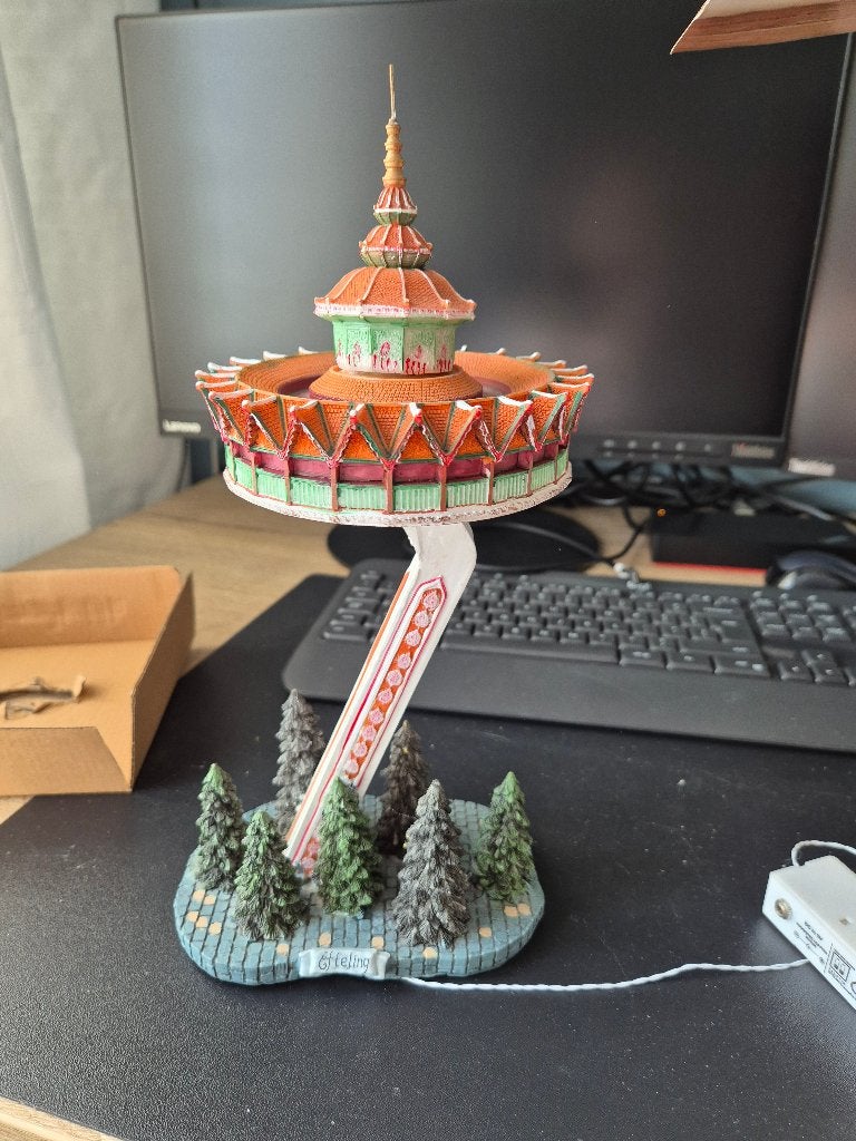 Luville Pagode groot met licht, Ophalen, Zo goed als nieuw, Beeldje of Poppetje