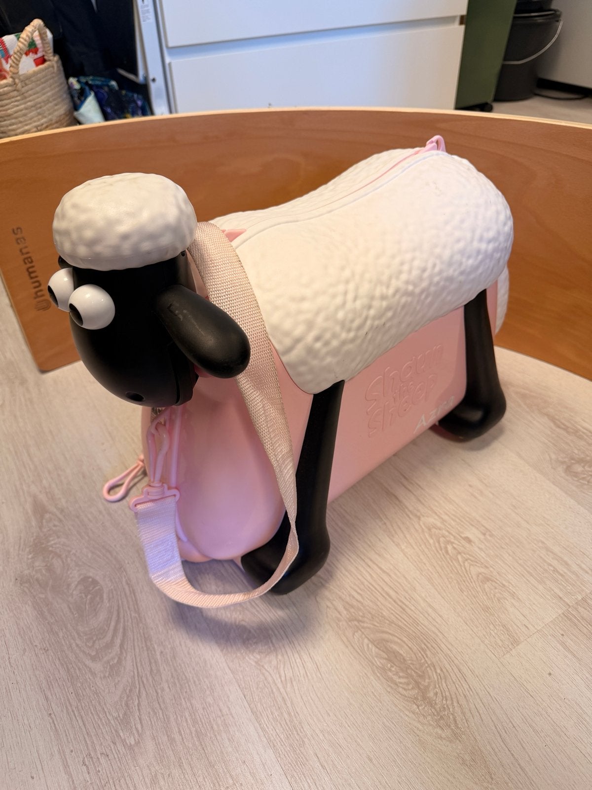 Shaun het Schaap Koffer Roze - Kinderreiskoffer, Ophalen, Gebruikt