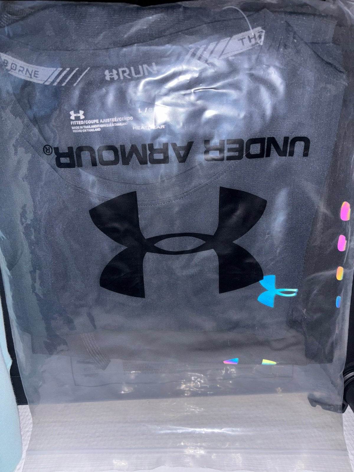 Nieuw Under Armour shirt + korte broek set Maat L, Ophalen, Maat 52/54 (L), Zwart, Nieuw