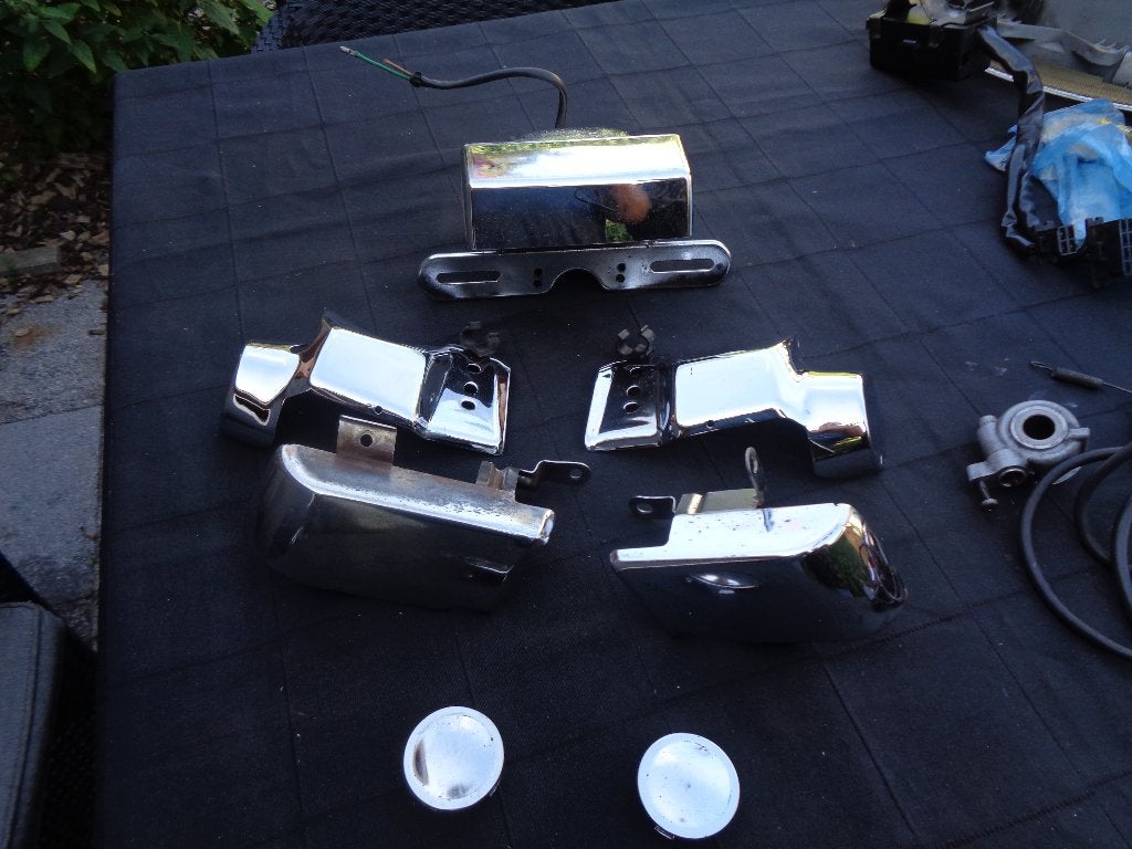 Honda goldwing gl1200 div. chroom, Ophalen of Verzenden, Gebruikt