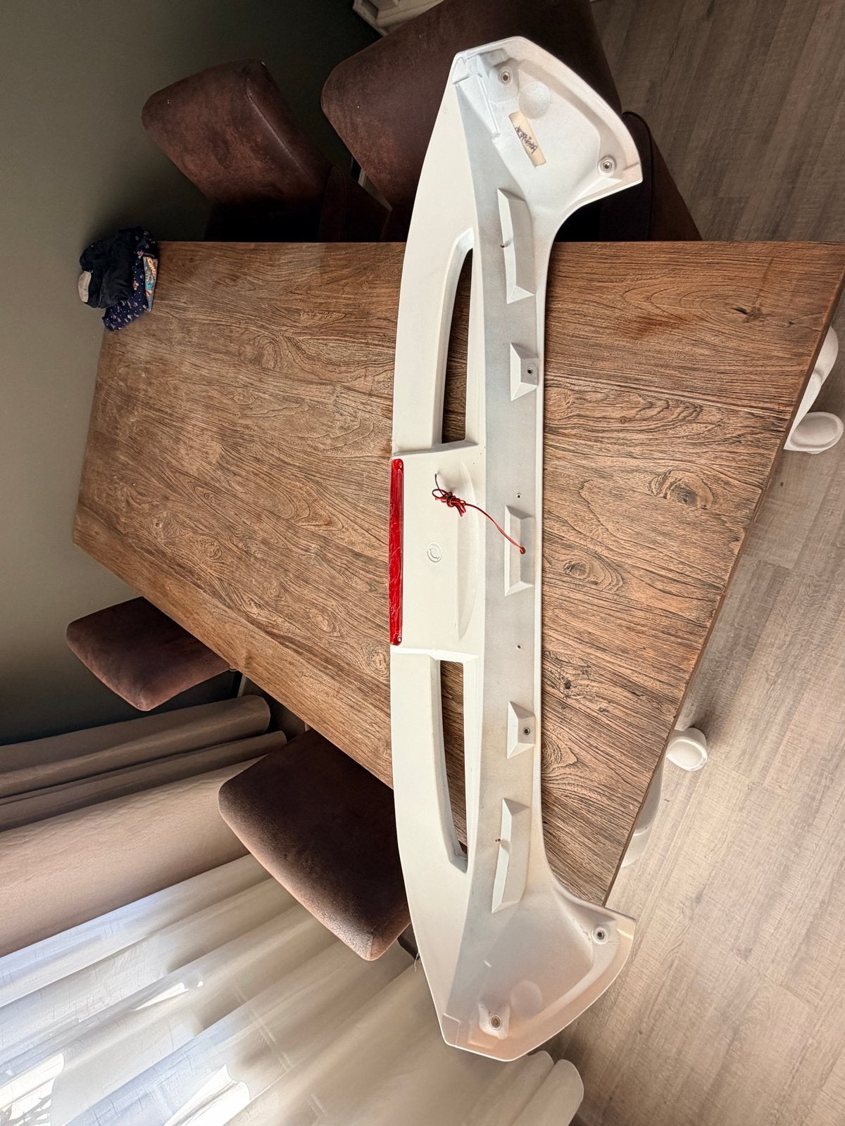 Nieuwe Spoiler voor Ford Fiesta 2009 - Wit, Ophalen of Verzenden, Nieuw, Achter, Ford