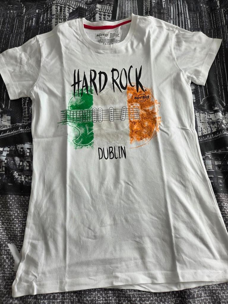 Hard Rock cafe Dublin shirt M NIEUW, Kleding | Dames, T-shirts, Maat 38/40 (M), Verzenden, Wit, Nieuw