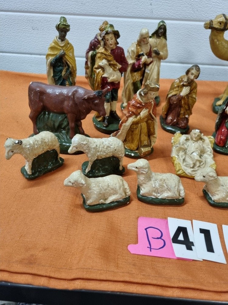 kerststal beelden oud jaren 70 [b411], Diversen, Ophalen of Verzenden, 'T Olde Gre-j, Info@toldegrej.nl, Endepoelstraat 20f Didam