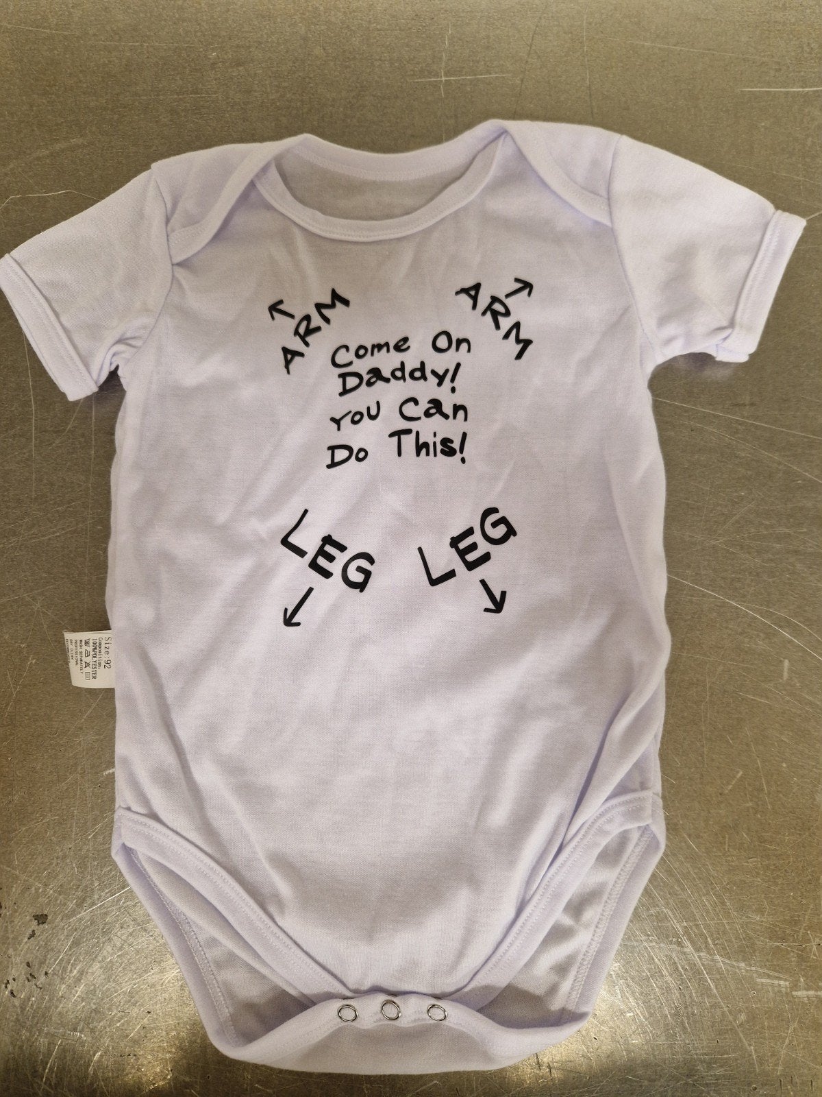 Nieuwe Romper maat 92 ( Papa), Ophalen of Verzenden, Nieuw, Jongen of Meisje, Nacht- of Onderkleding