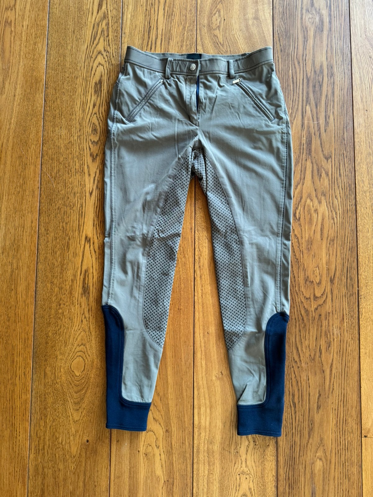 Grijze paardrijbroek van Euro-Star maat 34, Dieren en Toebehoren, Ophalen of Verzenden, Zo goed als nieuw, Dressuur, Bovenkleding