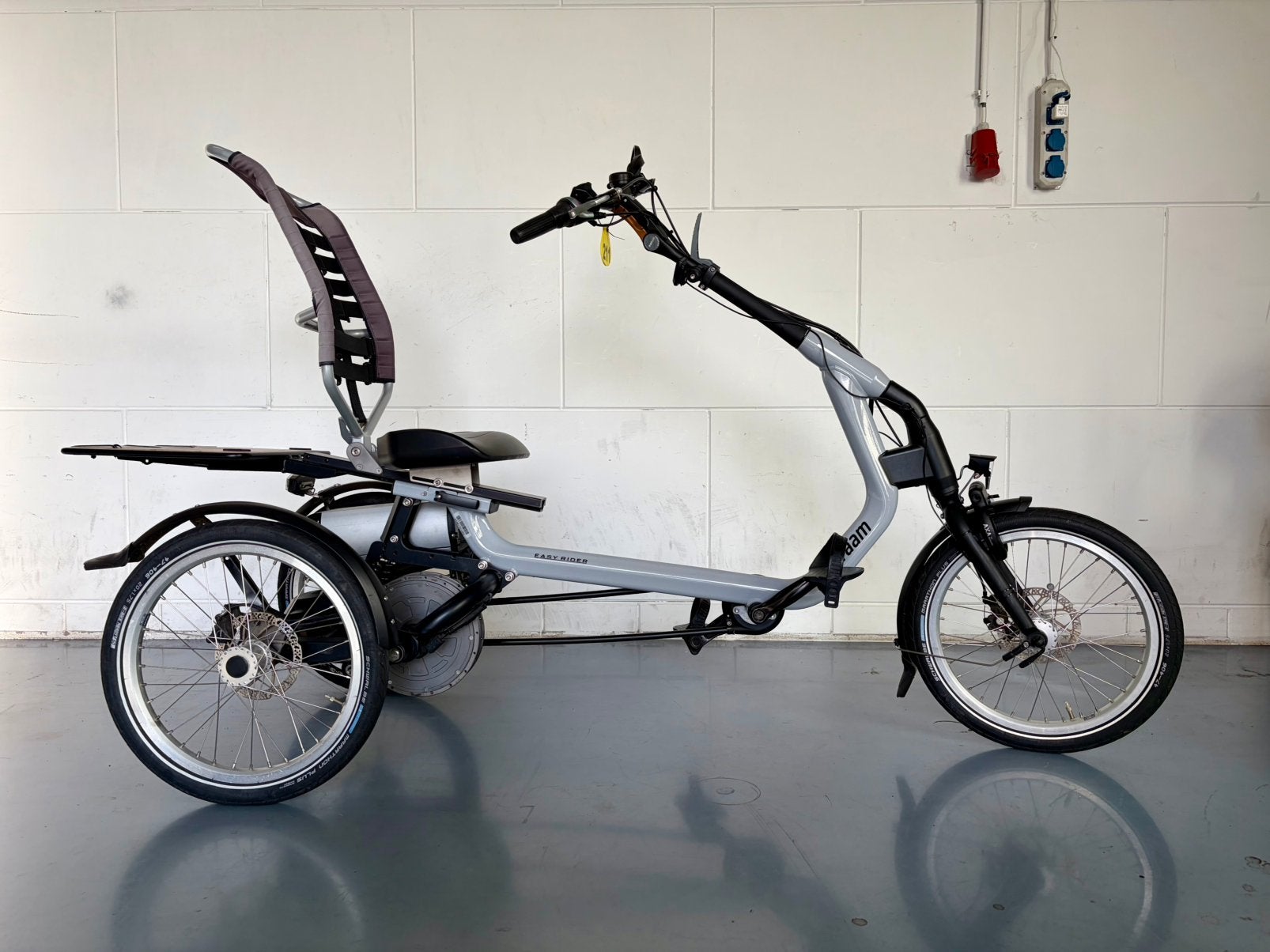 Van Raam Easy Rider 3, achtermotor, elektrisch, garantie!, Ophalen of Verzenden, Zo goed als nieuw, Schijfrem