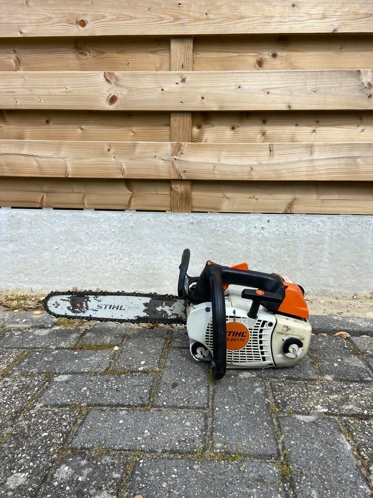 Stihl MS 201 TC Kettingzaag, Ophalen, Zo goed als nieuw