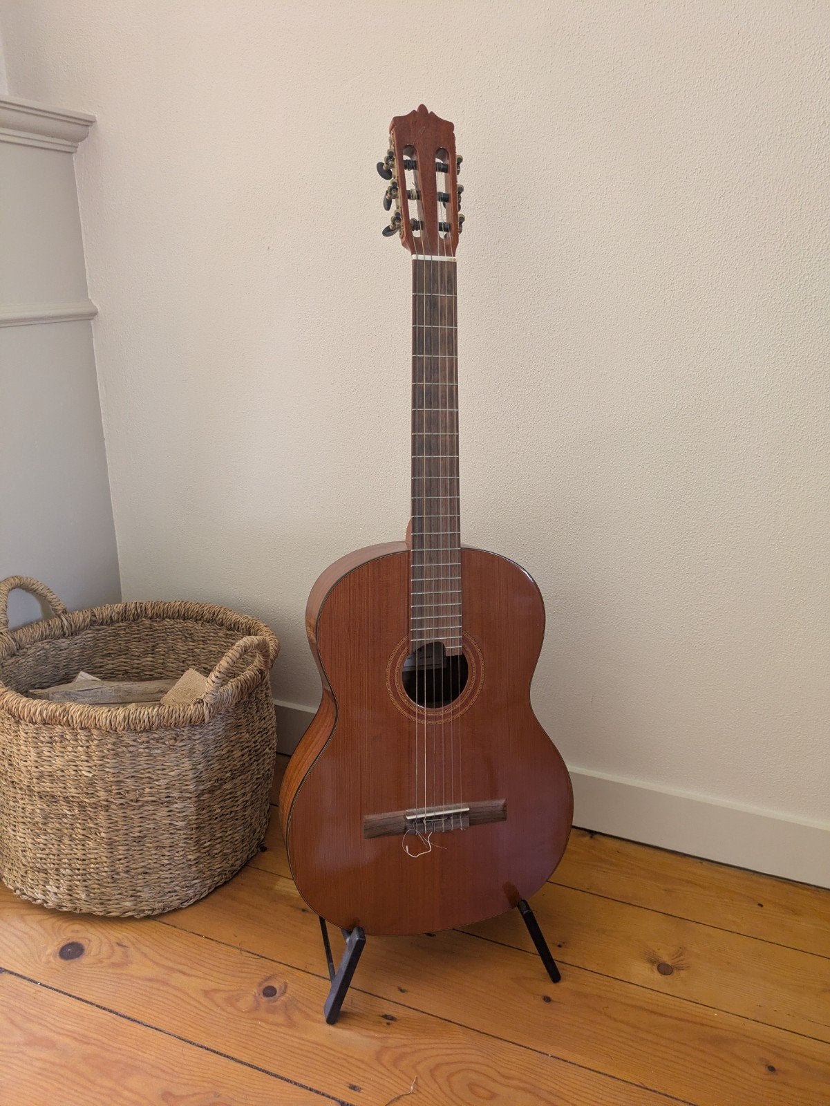 Martinez Klassieke Gitaar, Muziek en Instrumenten, Snaarinstrumenten | Gitaren | Akoestisch, Ophalen, Zo goed als nieuw, Klassieke of Spaanse gitaar