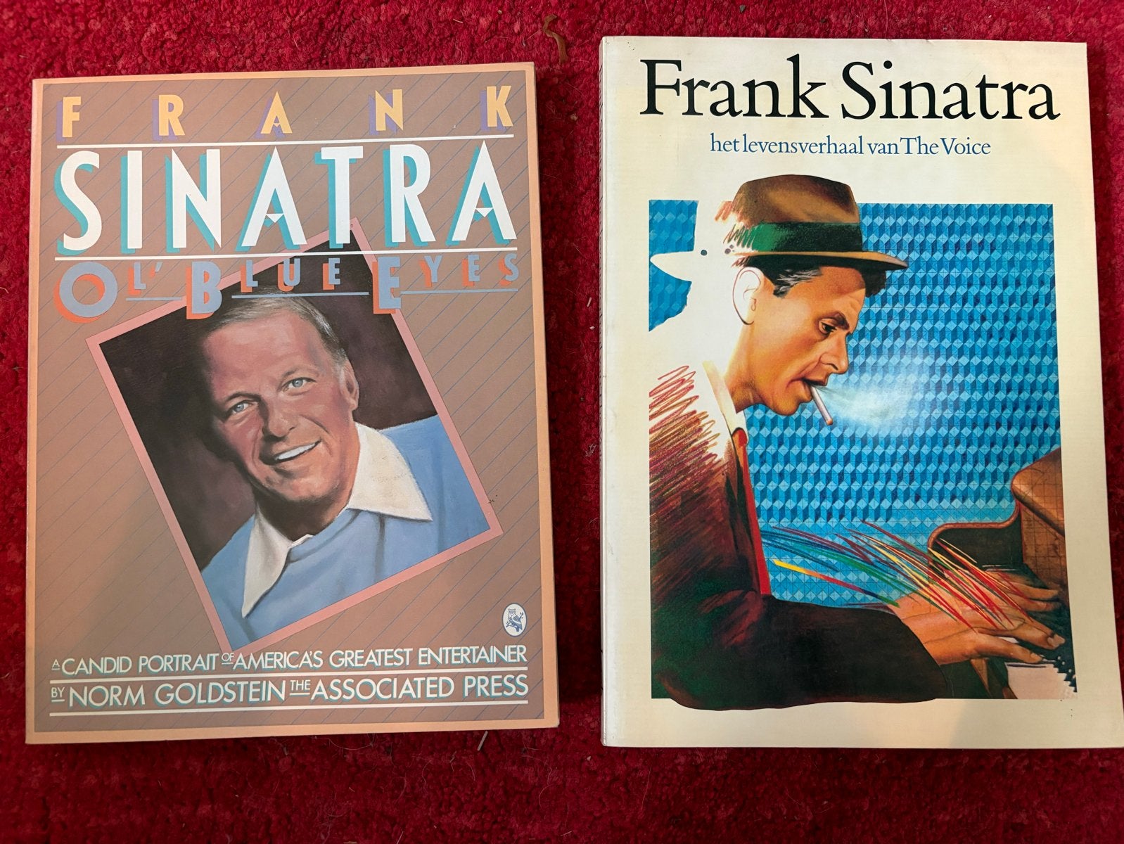Frank Sinatra Boeken: Old Blue Eyes & Het Levensverhaal, Ophalen of Verzenden, Gelezen, Film, Tv en Media