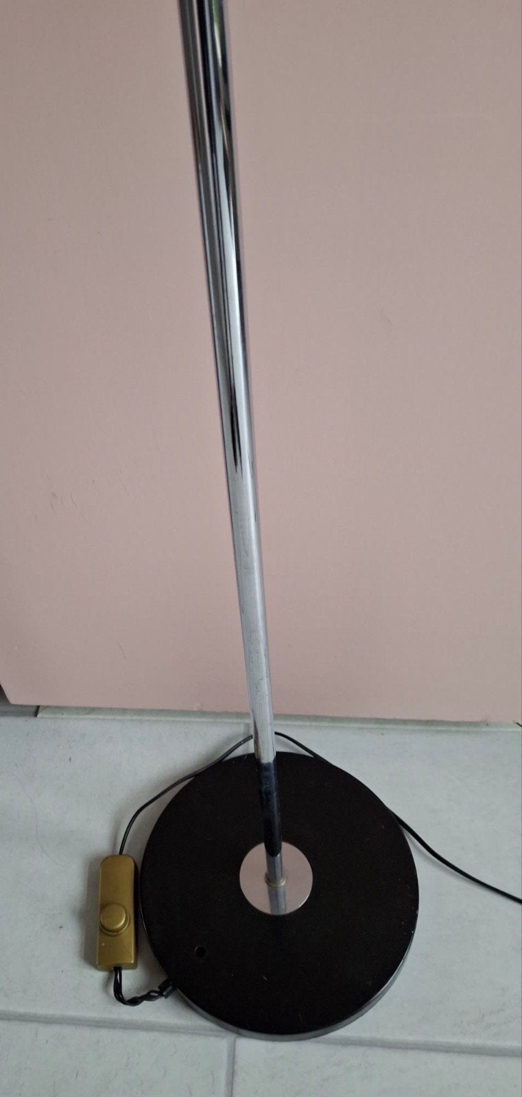 Vloerlamp. jaren '60/'70, Ophalen, Gebruikt, E27 (groot), 100 tot 150 cm