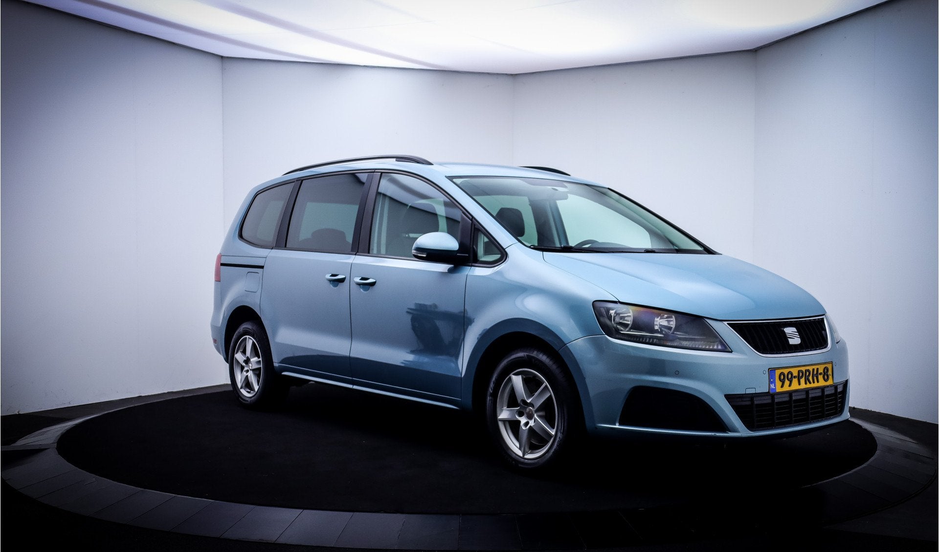 SEAT Alhambra 1.4 TSI Reference (bj 2011), Auto's, Seat, Voorwielaandrijving, Euro 5, Stof, Zwart