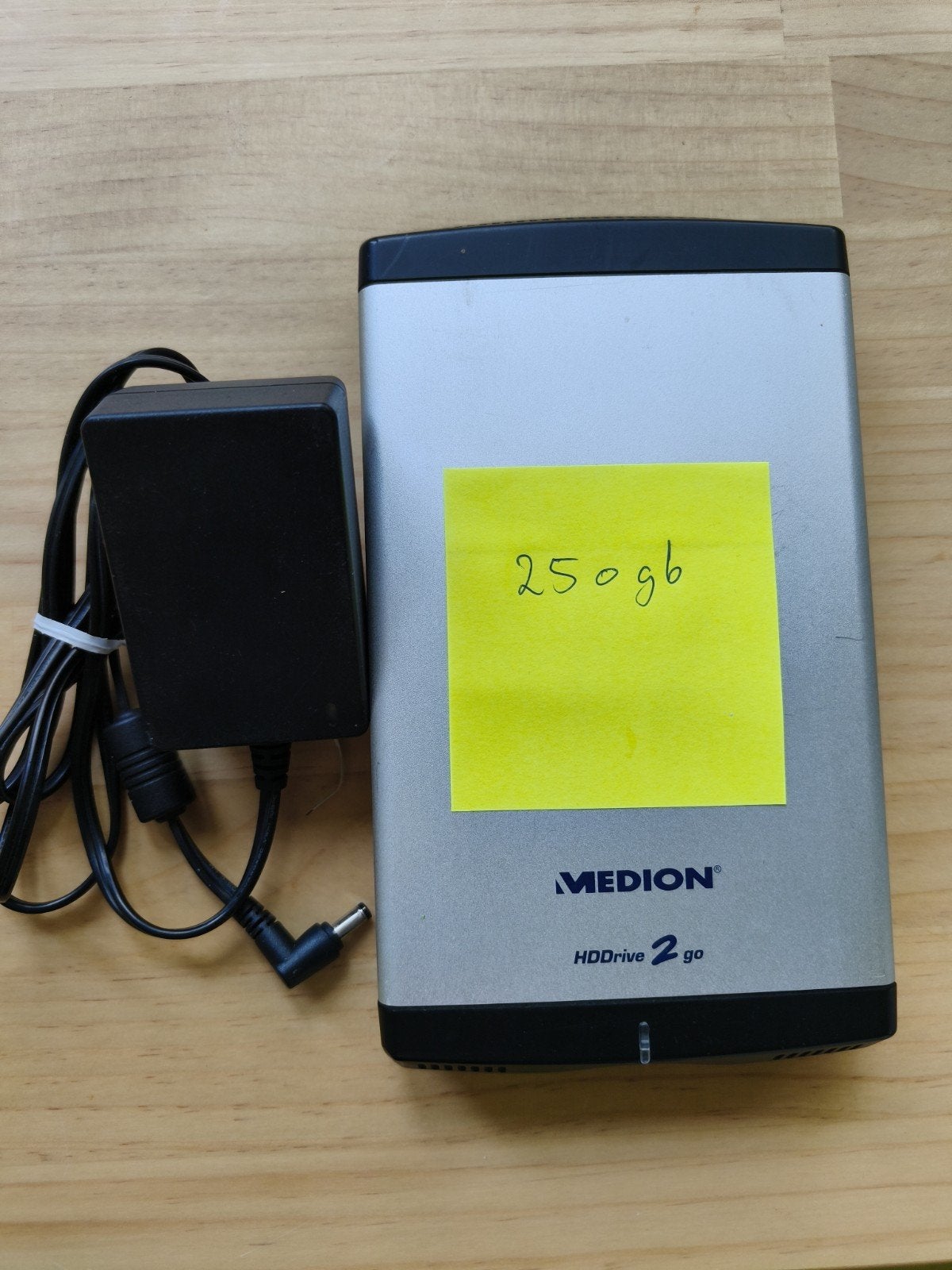 Medion HDDdrive 2 go 250GB Externe Harde Schijf, Gebruikt, Server, HDD, Medion