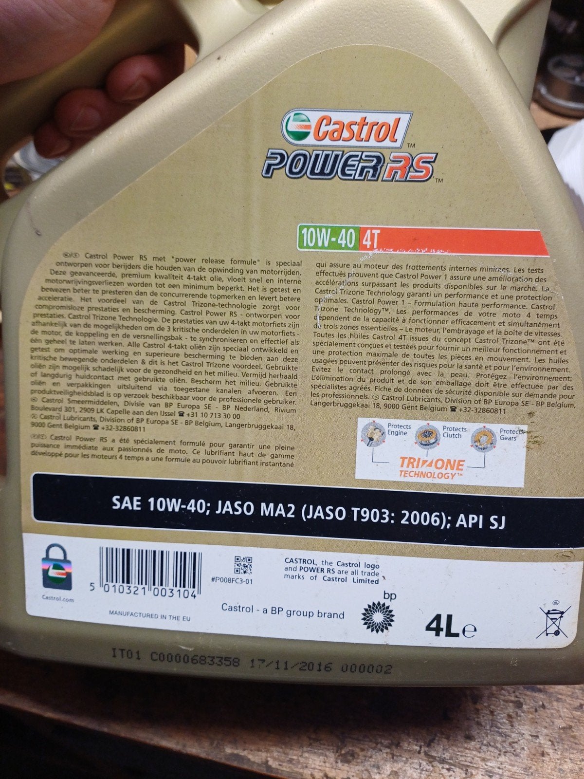 Castrol PowerPoint RS motorolie, Ophalen of Verzenden