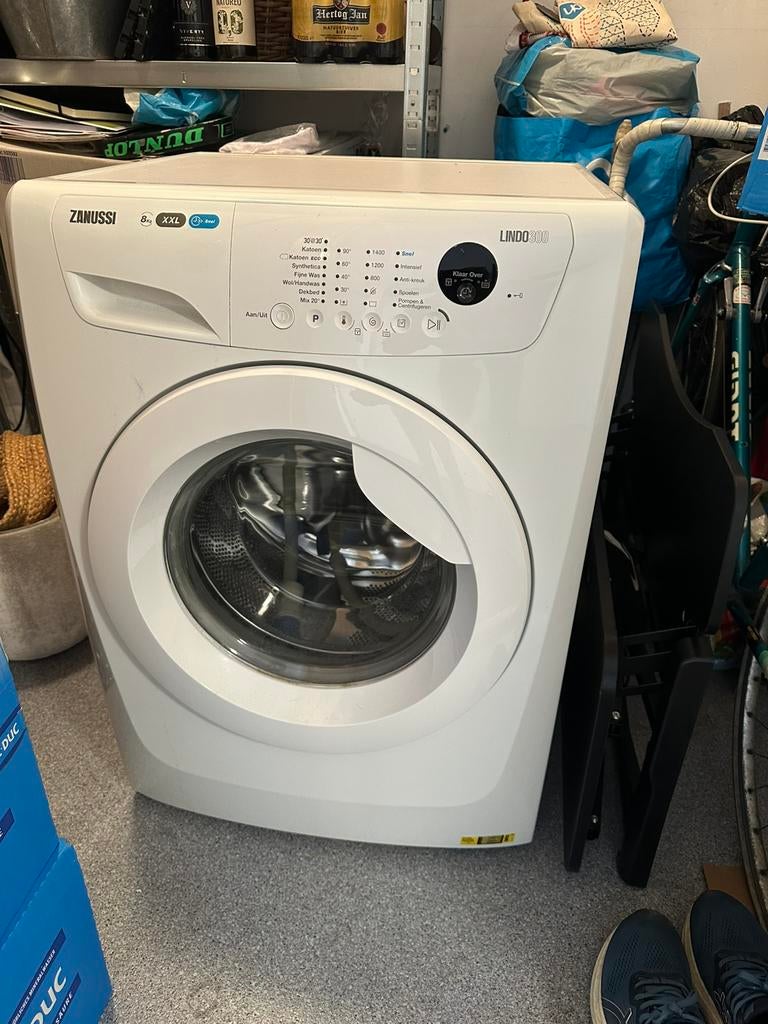 Wasmachine Zanussi Lindo 300 gratis, Ophalen, Gebruikt, 85 tot 90 cm, 1200 tot 1600 toeren