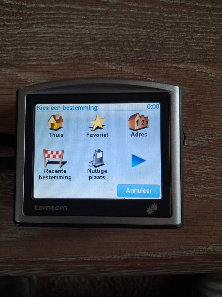 Tom Tom One navigatiesysteem., Ophalen
