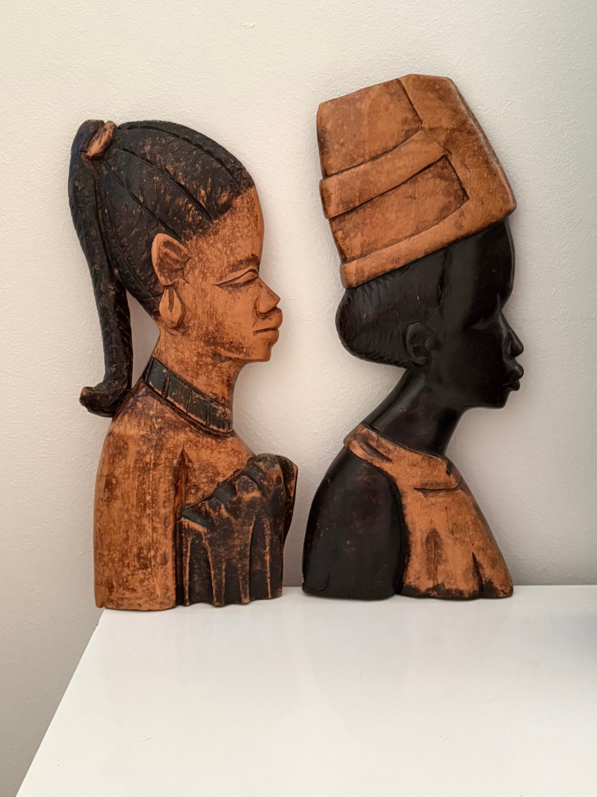 Prachtige houten wandpanelen Afrikaans, Antiek en Kunst, Ophalen of Verzenden
