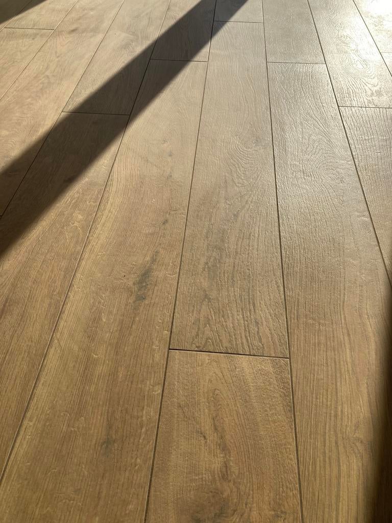 Vloertegel - houtlook - Beige - Mat - 200x1500mm, Doe-het-zelf en Verbouw, Tegels, Ophalen, 60 cm of meer, Keramiek, Nieuw