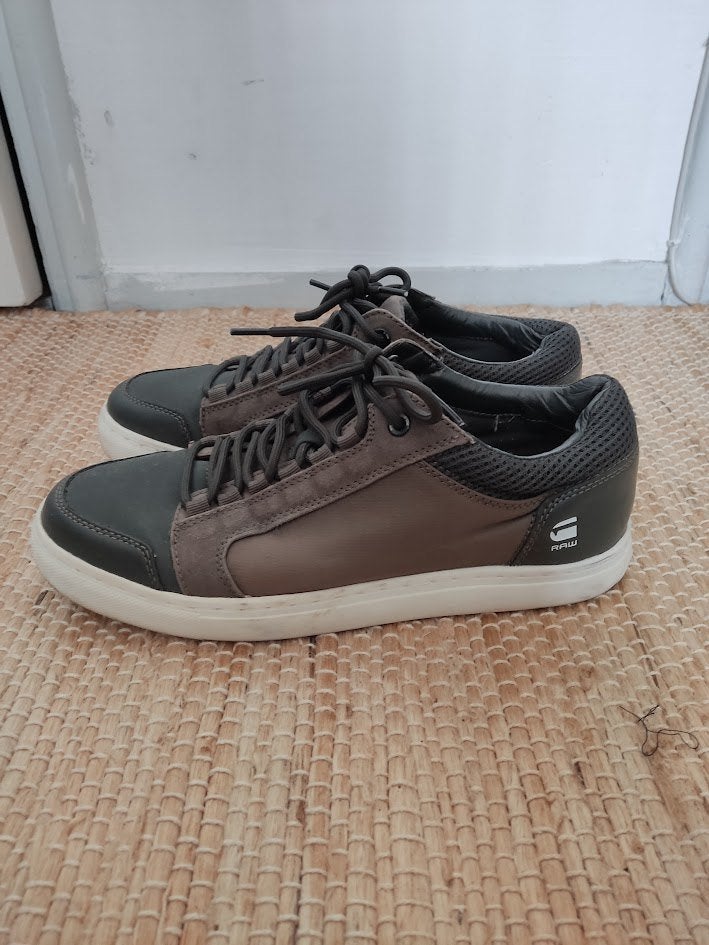 G-Star Raw heren sneakers khaki / armygreen kleurig, G-Star Raw, Overige kleuren, Ophalen of Verzenden, Gedragen