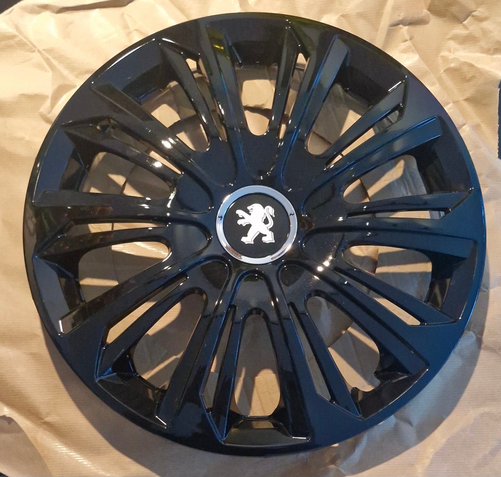 Originele Peugeot wieldop 14 inch - Zwart, Ophalen of Verzenden, Nieuw