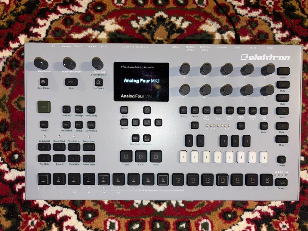 Elektron Analog Four MK2, Ophalen of Verzenden, Zo goed als nieuw, Overige aantallen, Overige merken
