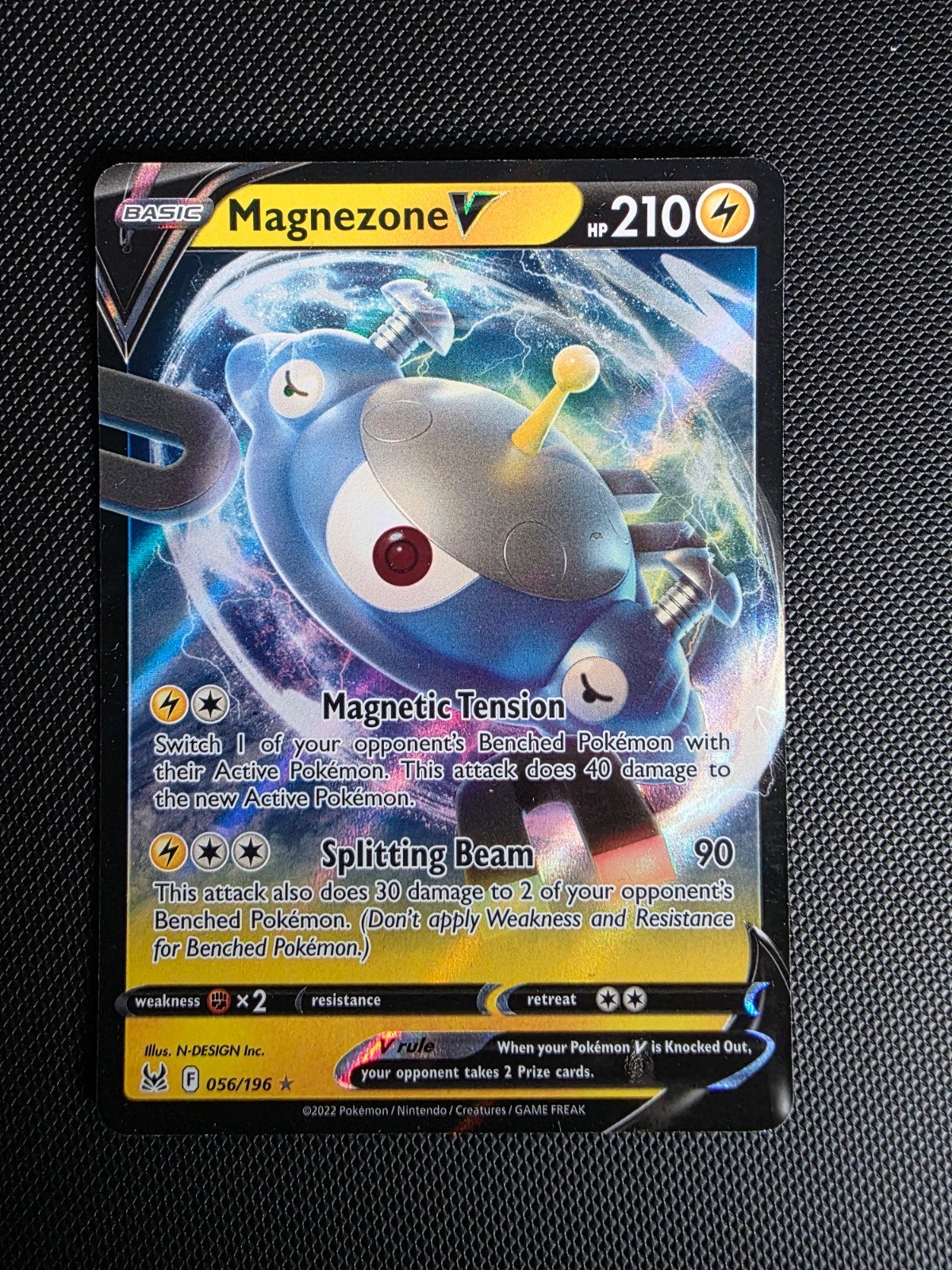 Magnezone V #056 lost origin, Hobby en Vrije tijd, Verzamelkaartspellen | Pokémon, Nieuw, Losse kaart, Ophalen of Verzenden