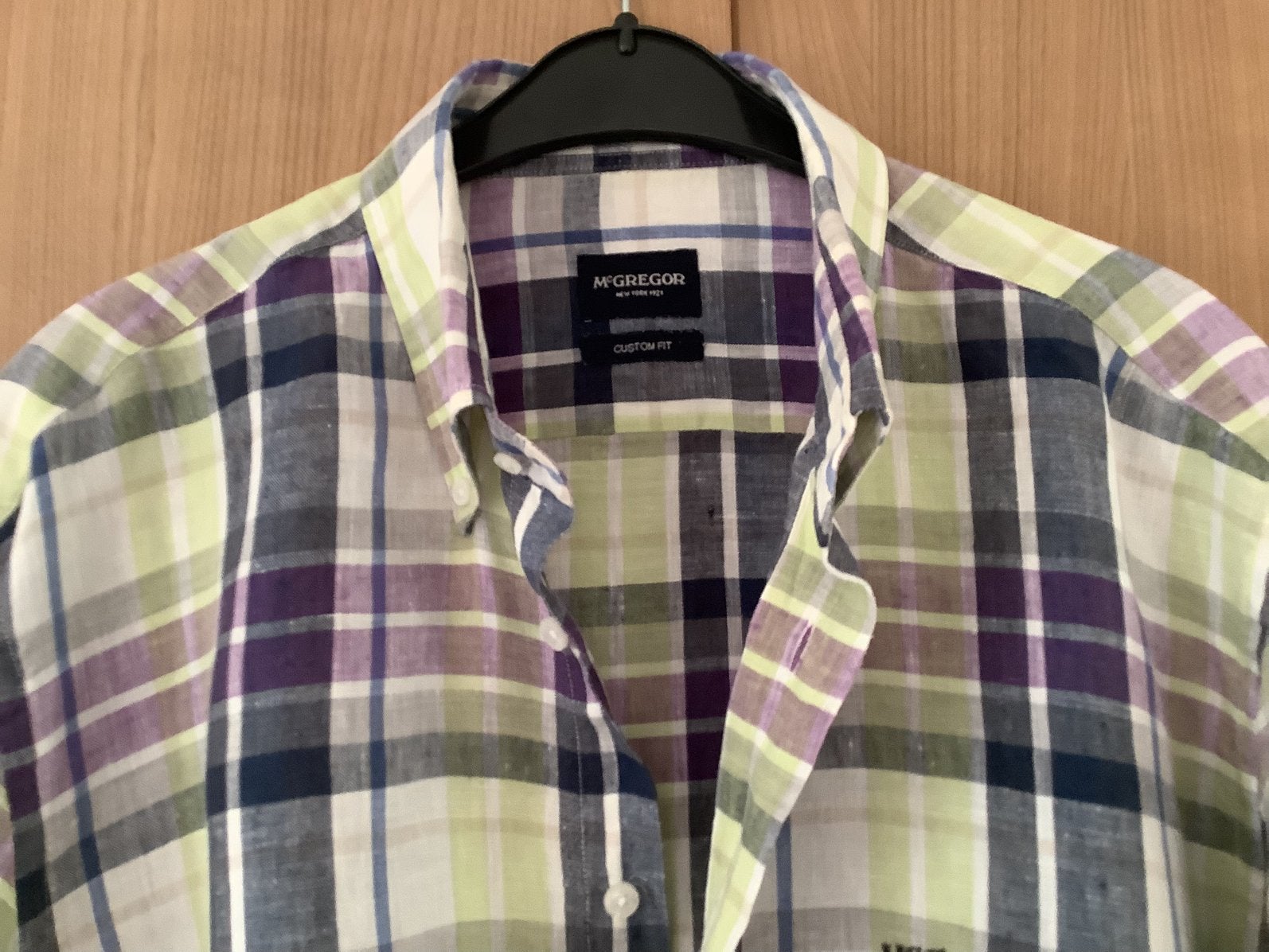 Overhemd mt.   XL.       Mc, Gregor., Ophalen of Verzenden, Zo goed als nieuw, Overige kleuren, Halswijdte 43/44 (XL)