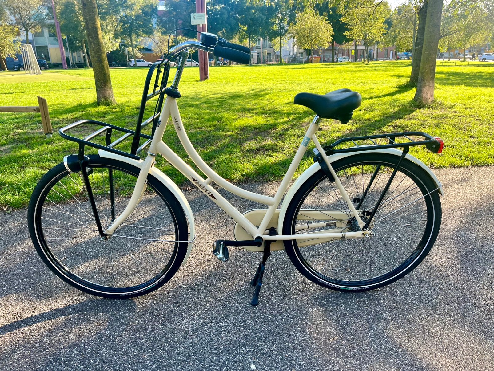 Aldo dames transportfiets, Ophalen, Terugtraprem, Versnellingen, 56 cm of meer